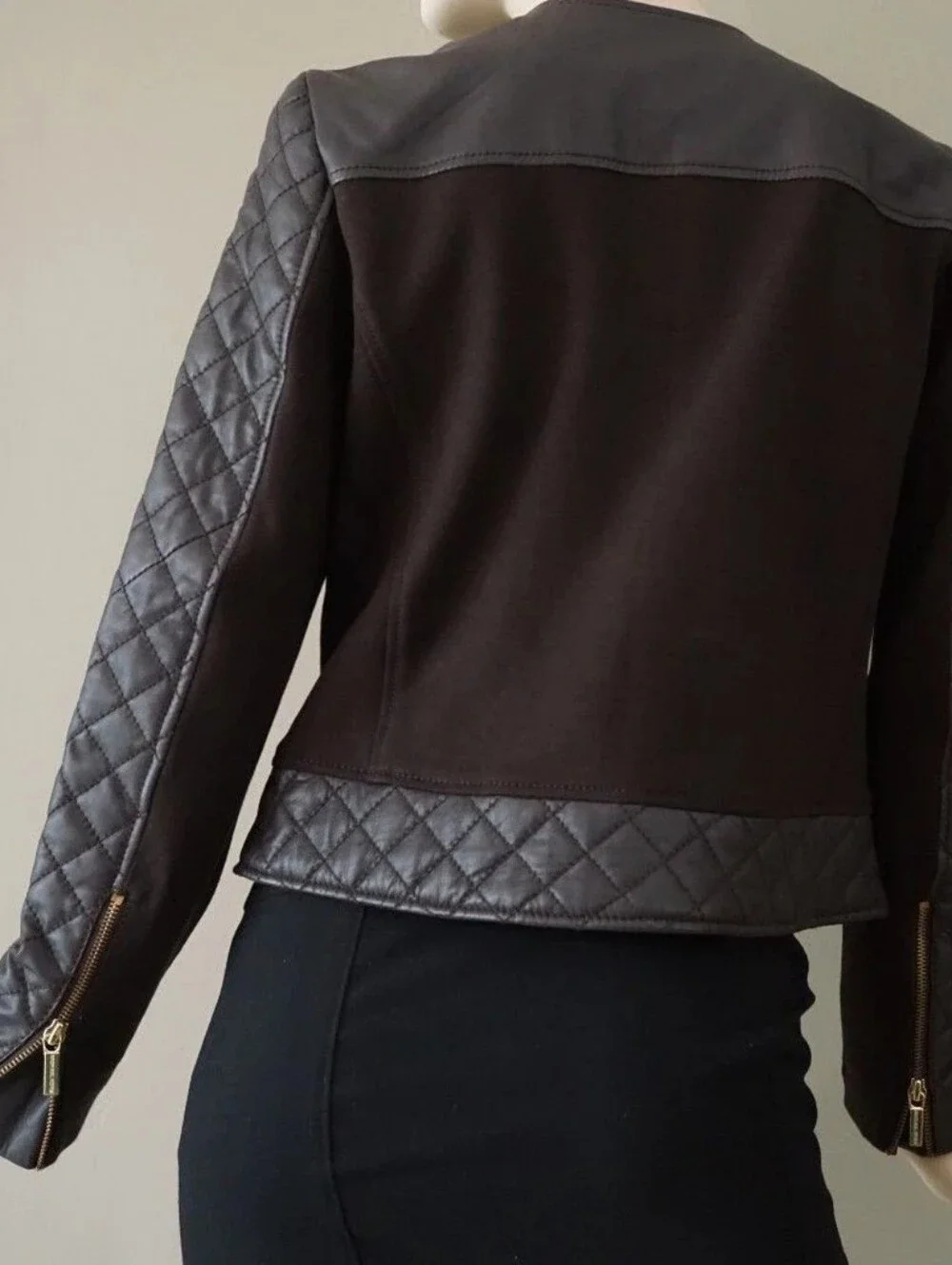 Michael Kors zipper also underarm